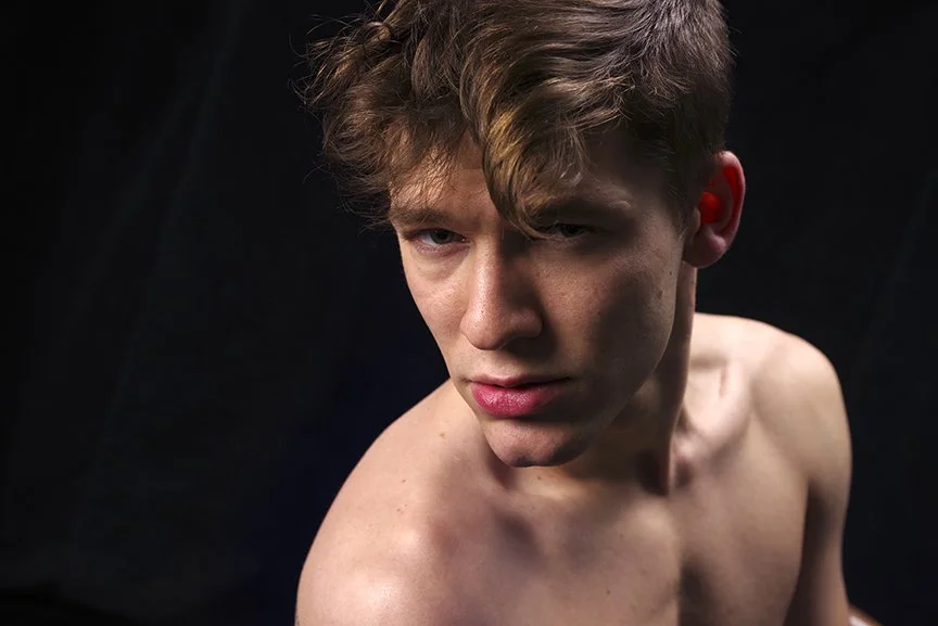 portrait of man in studio