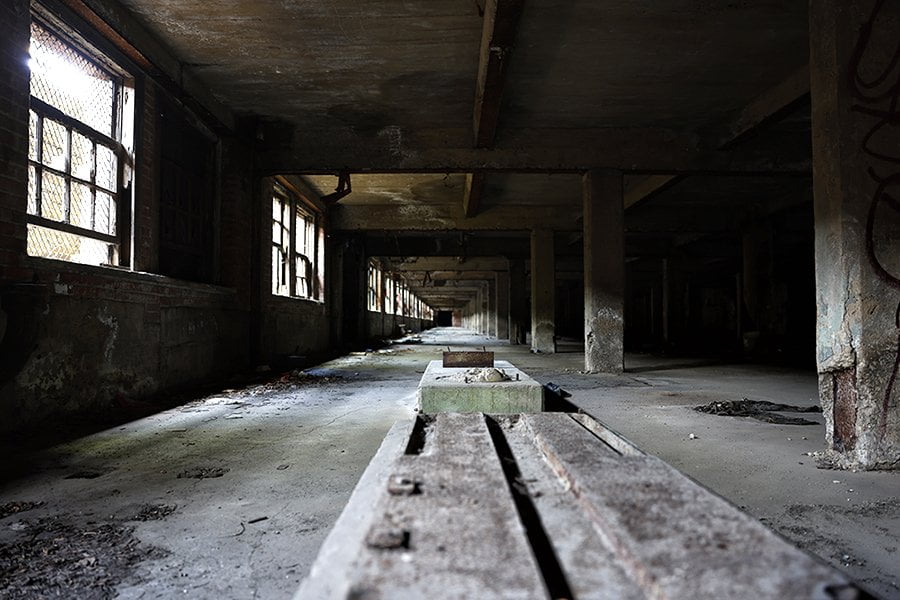 basement of old factory