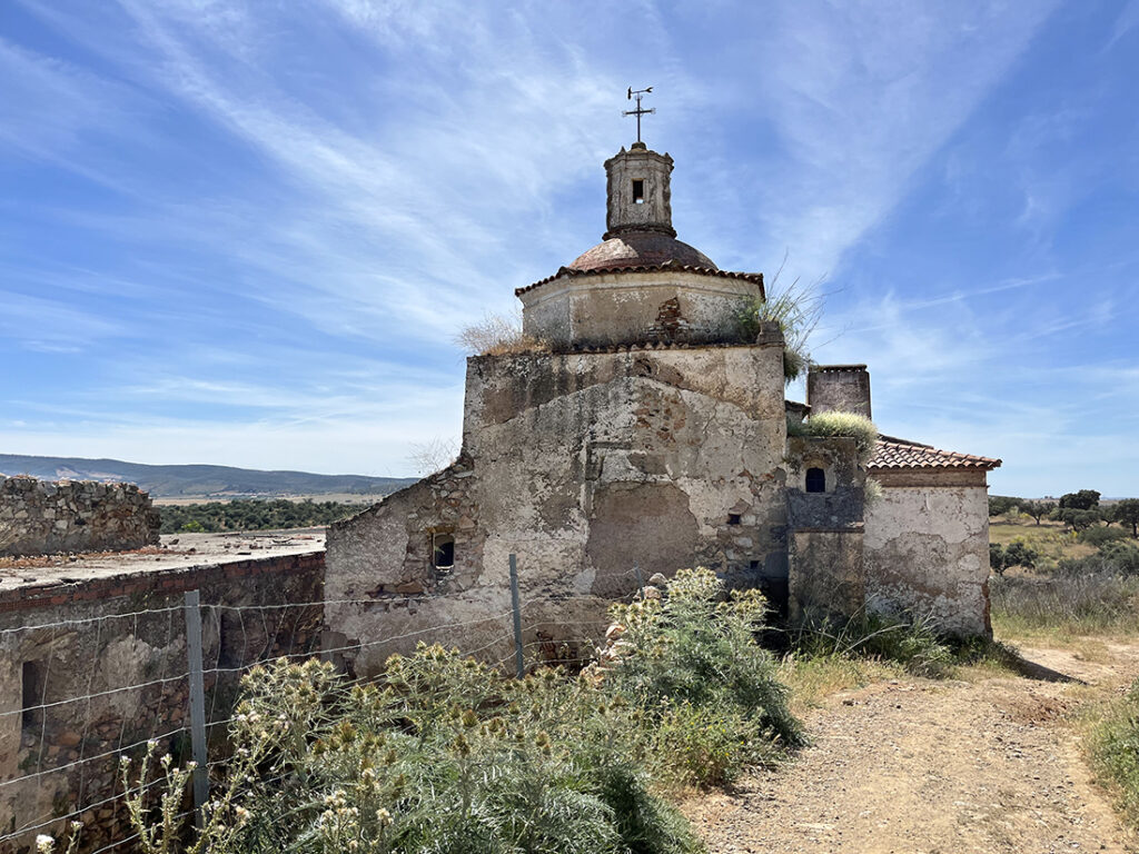 abandoned monastery in Spain