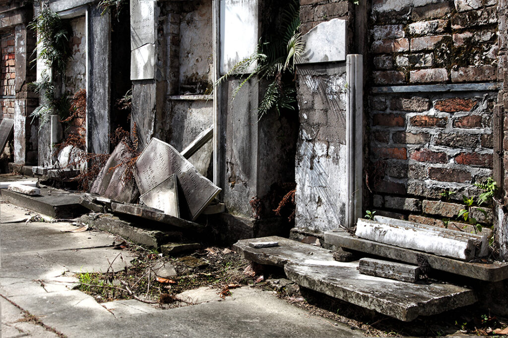 tombs in old New Orleans cemetery
